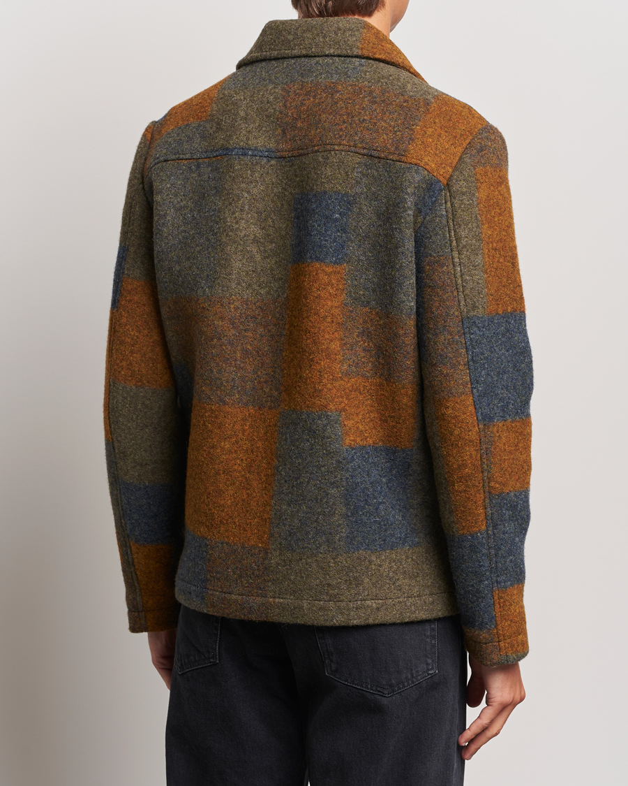 Herre | Jakker | NN07 | Gael Wool Checked Jacket Multi