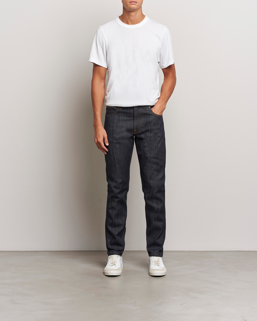 Herre | Jeans | Nudie Jeans | Lean Dean Jeans Dry Apex Selvage
