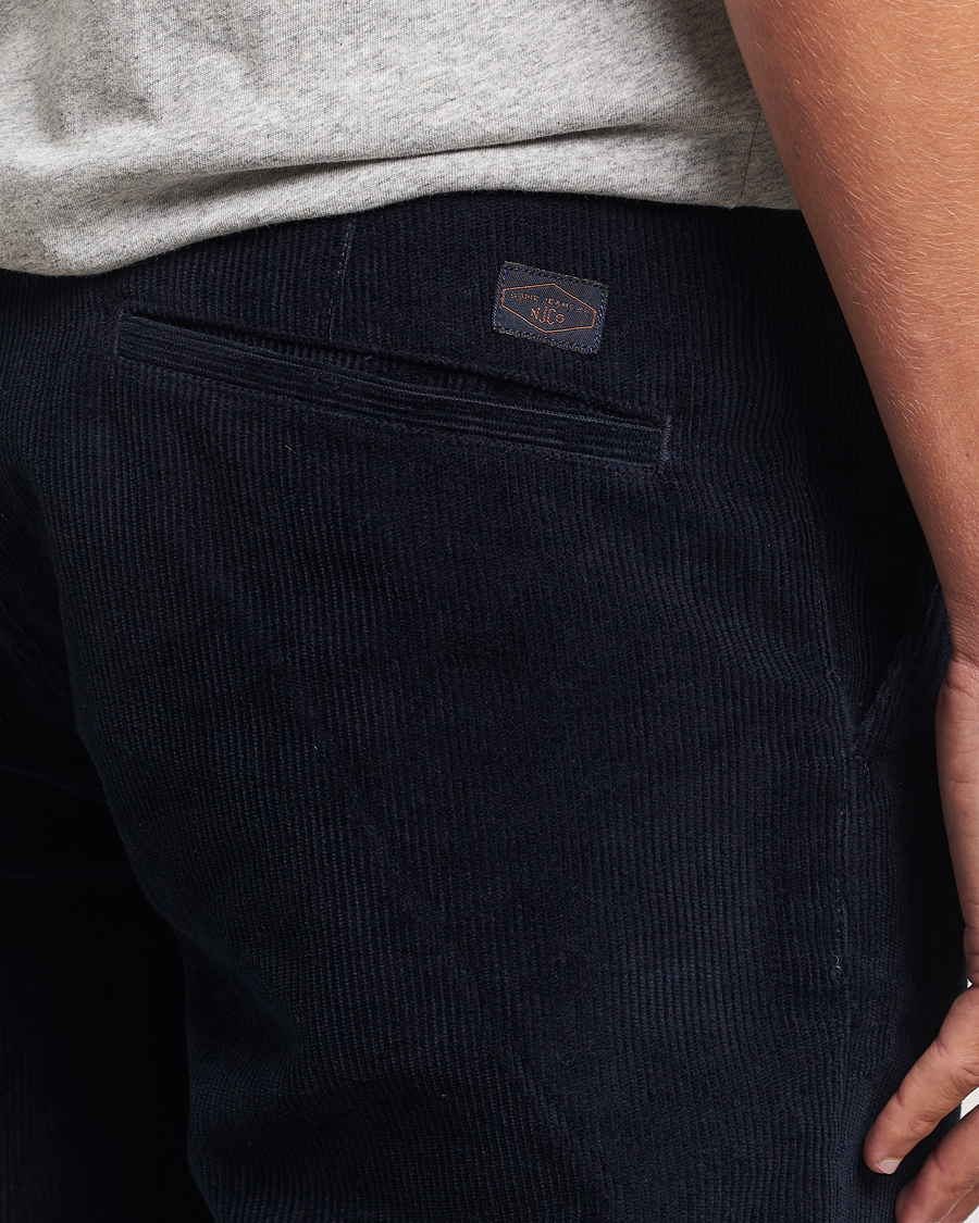 Herre | Bukser | Nudie Jeans | Easy Alvin Corduroy Pants Navy