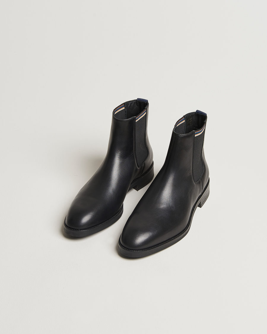 Herre | Paul Smith Lansing Leather Chelsea Boot Black | Paul Smith | Lansing Leather Chelsea Boot Black