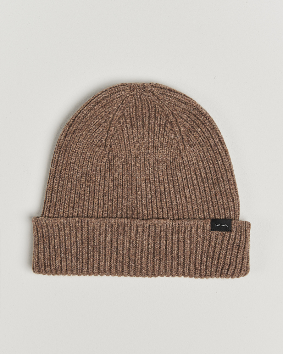 Herre | Paul Smith Cashmere Beanie Brown | Paul Smith | Cashmere Beanie Brown