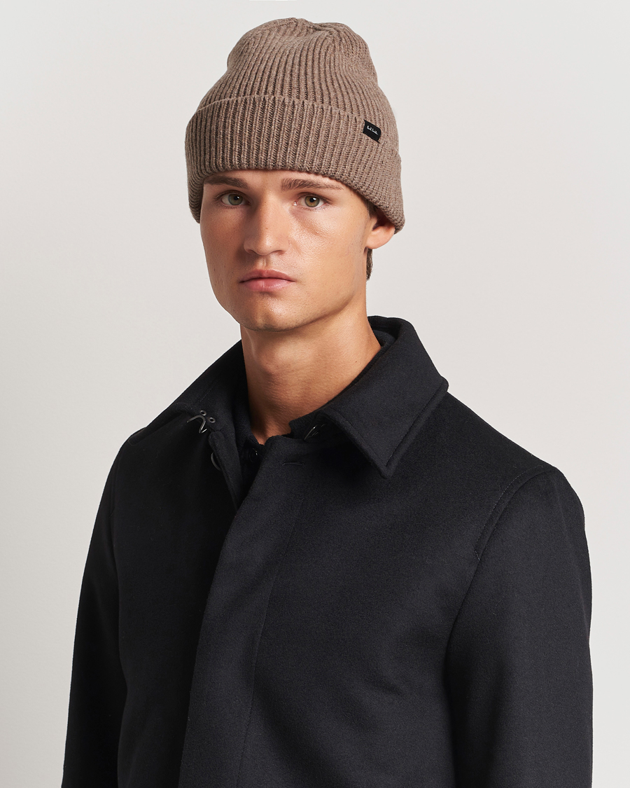 Herre | Paul Smith Cashmere Beanie Brown | Paul Smith | Cashmere Beanie Brown