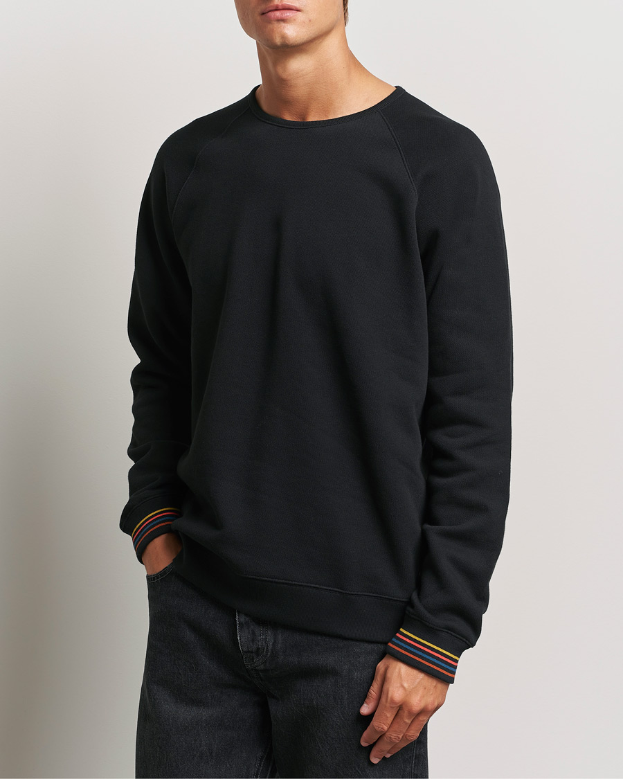 Herre | Trøjer | Paul Smith | Artist Rib Crew Neck Sweatshirt Black