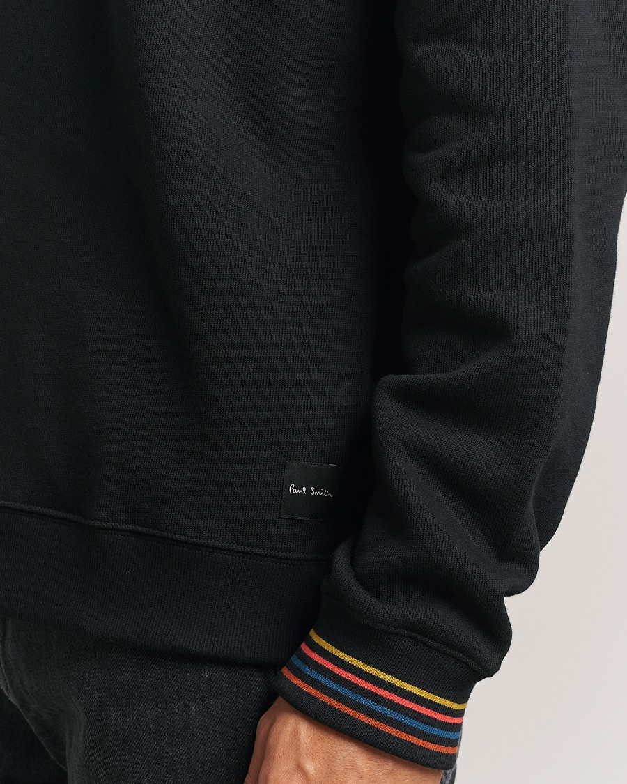 Herre | Trøjer | Paul Smith | Artist Rib Crew Neck Sweatshirt Black