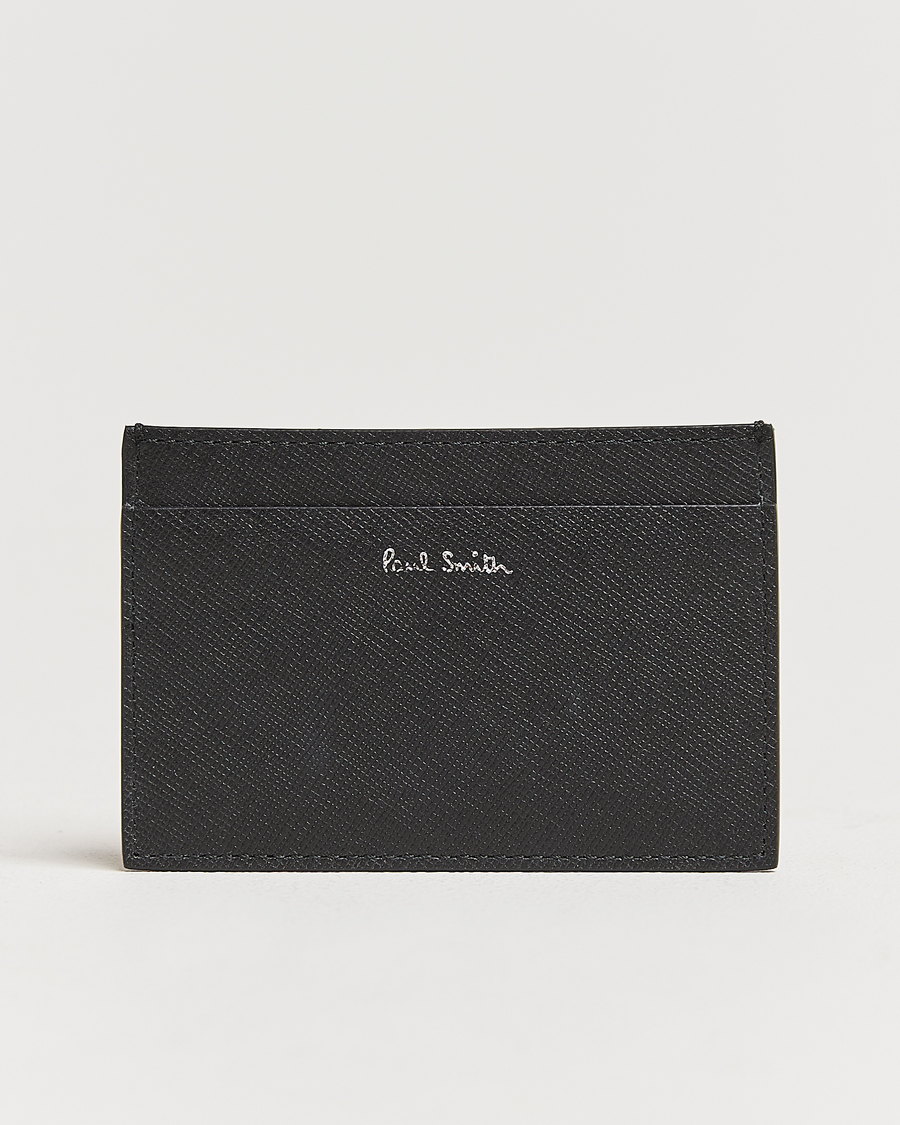 Herre | Paul Smith Mini Card Holder Black | Paul Smith | Mini Card Holder Black