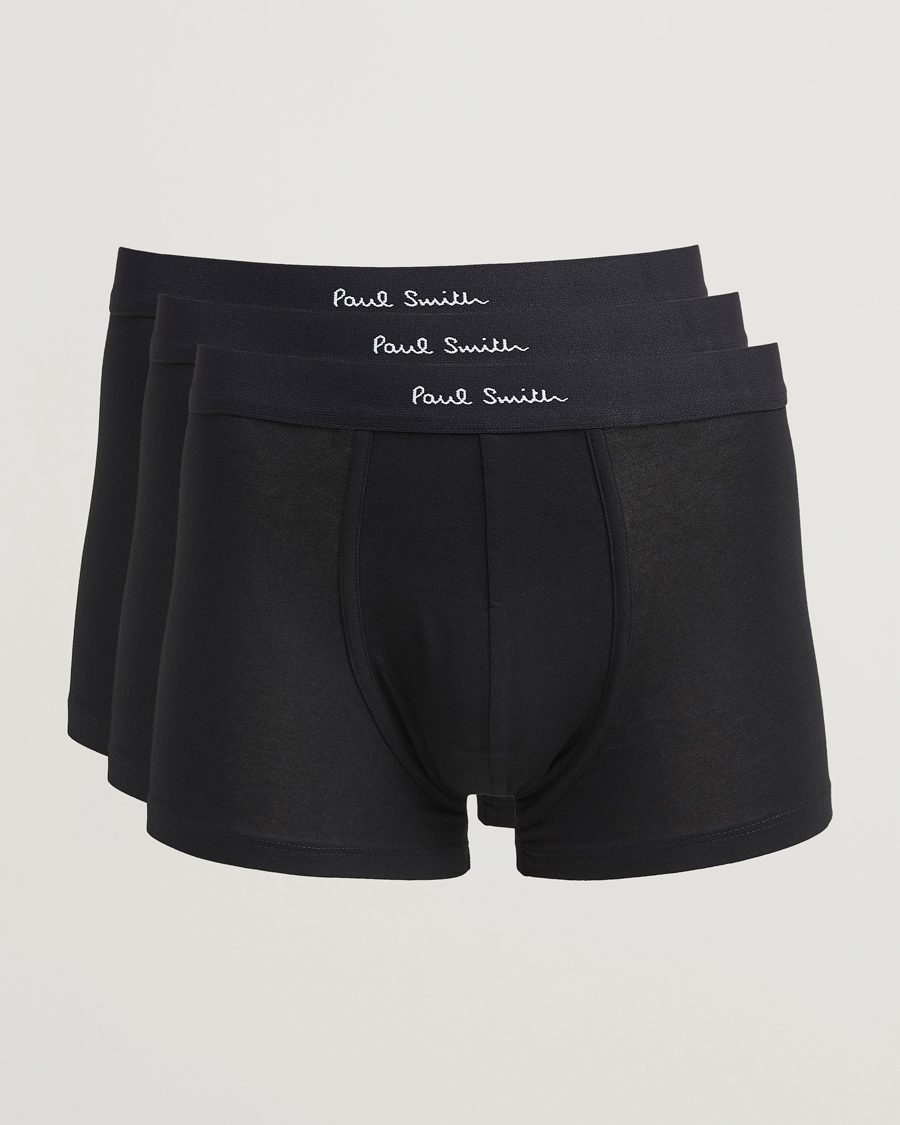 Herre | Undertøj | Paul Smith | 3-Pack Trunk Black