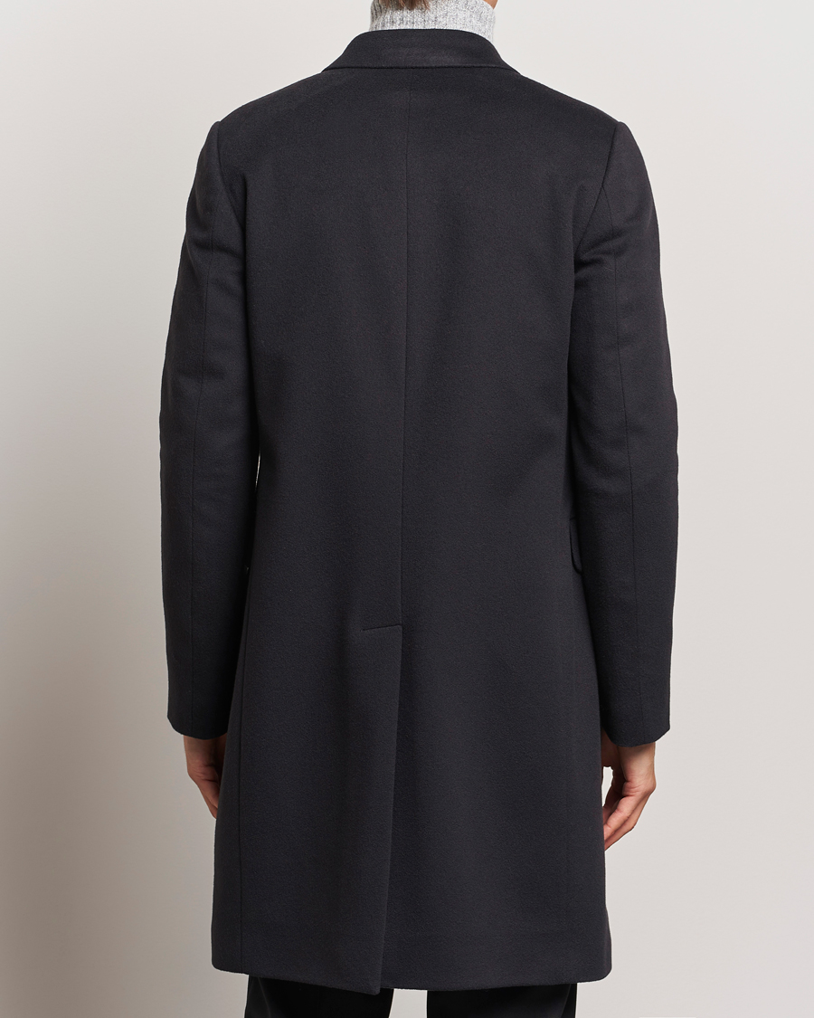 Herre | Jakker | Paul Smith | Wool/Cashmere Double Breasted Coat Black