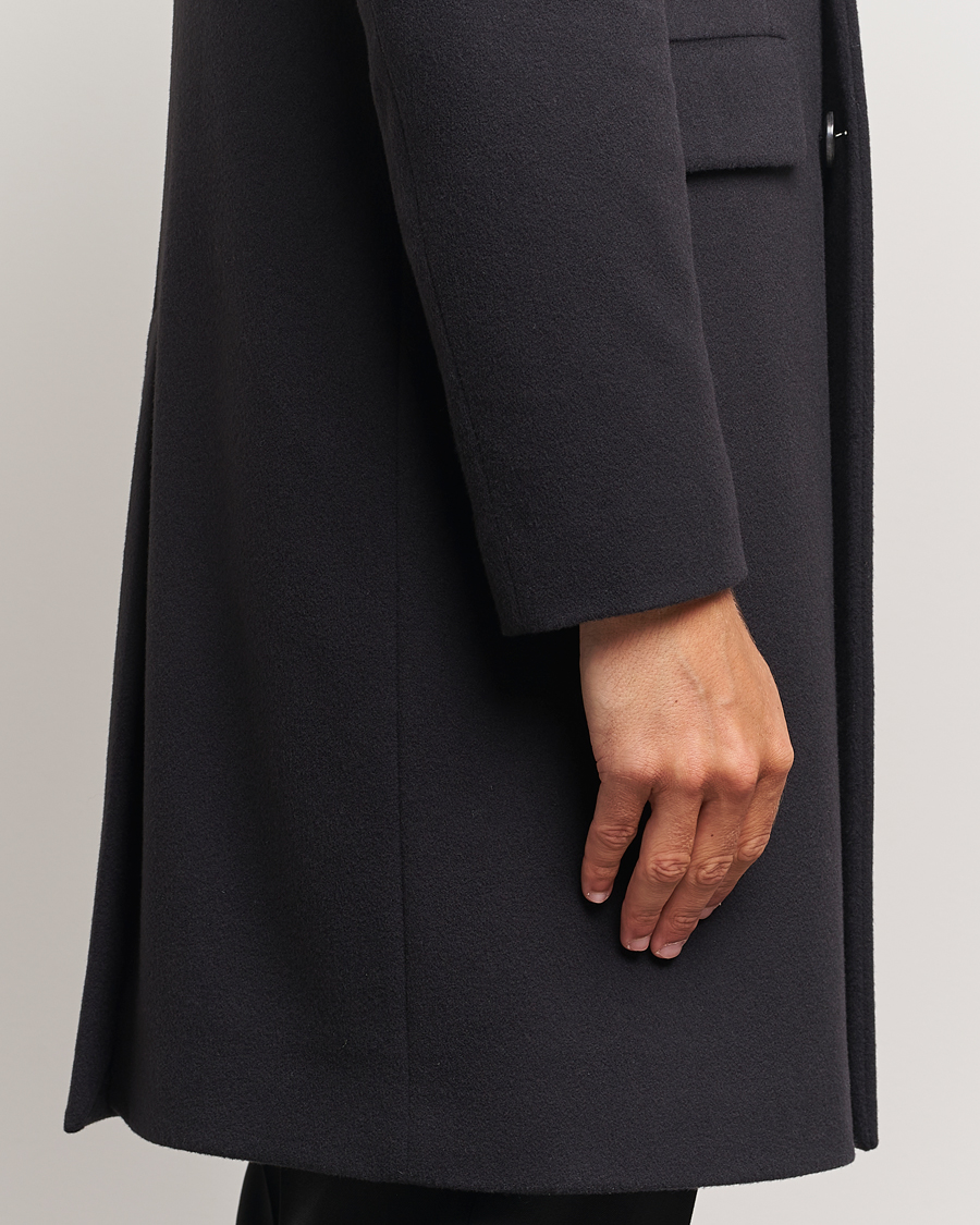 Herre | Jakker | Paul Smith | Wool/Cashmere Double Breasted Coat Black