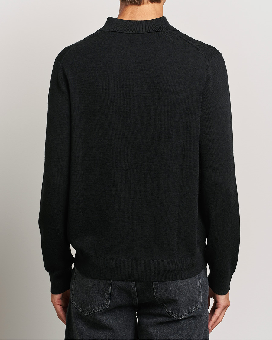 Herre | Trøjer | Paul Smith | Merino Knitted Polo Black