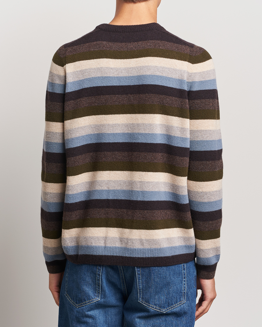 Herre | Trøjer | Paul Smith | Striped Lambswool Knitted Sweater Multi