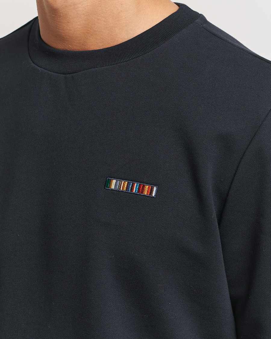 Herre | Trøjer | Paul Smith | Embroidery Crew Neck Sweatshirt Navy