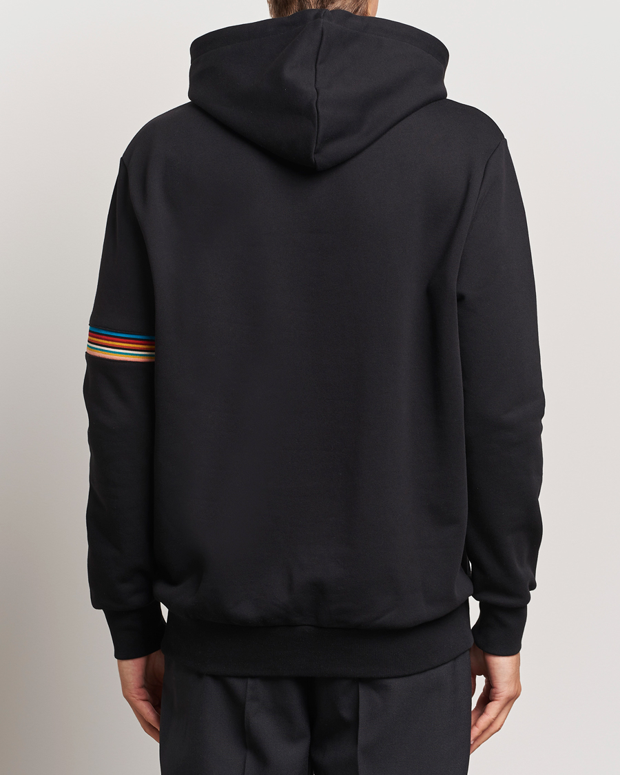 Herre | Trøjer | Paul Smith | Striped Arm Hoodie Black
