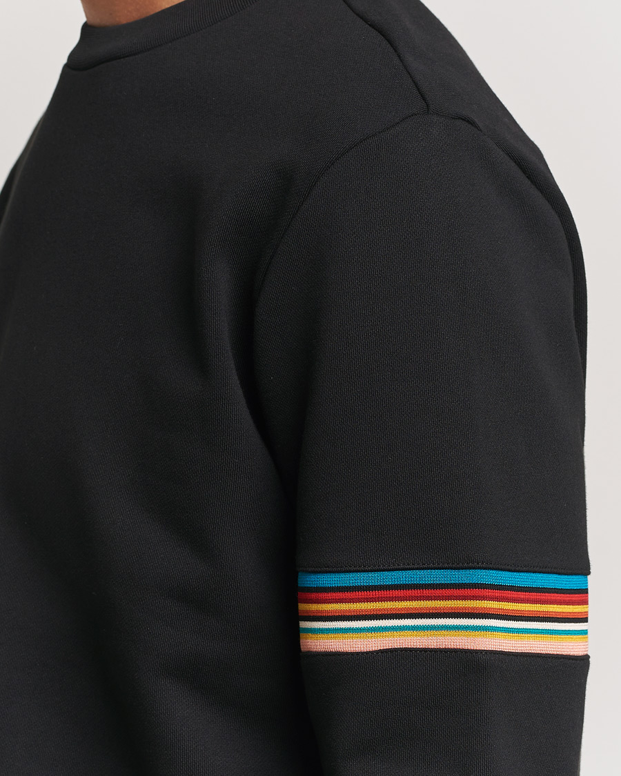 Herre | Trøjer | Paul Smith | Striped Arm Sweatshirt Black