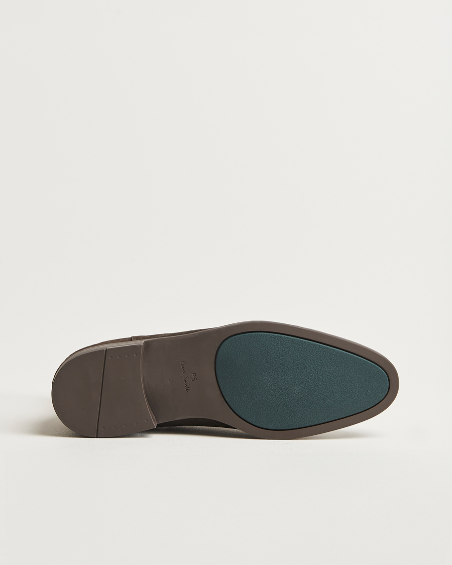 Herre | PS Paul Smith Cedric Suede Chelsea Boot Dark Brown | PS Paul Smith | Cedric Suede Chelsea Boot Dark Brown