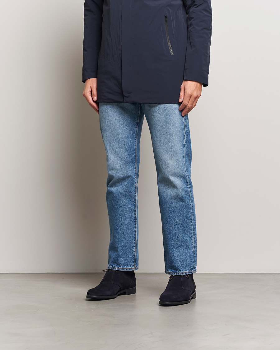 Herre | PS Paul Smith Drummond Suede Chukka Boot Navy | PS Paul Smith | Drummond Suede Chukka Boot Navy