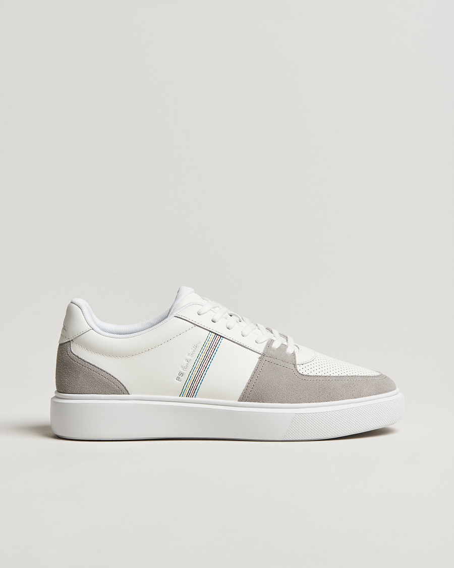 Herre | PS Paul Smith Tyne Two Tone Sneaker White/Beige | PS Paul Smith | Tyne Two Tone Sneaker White/Beige
