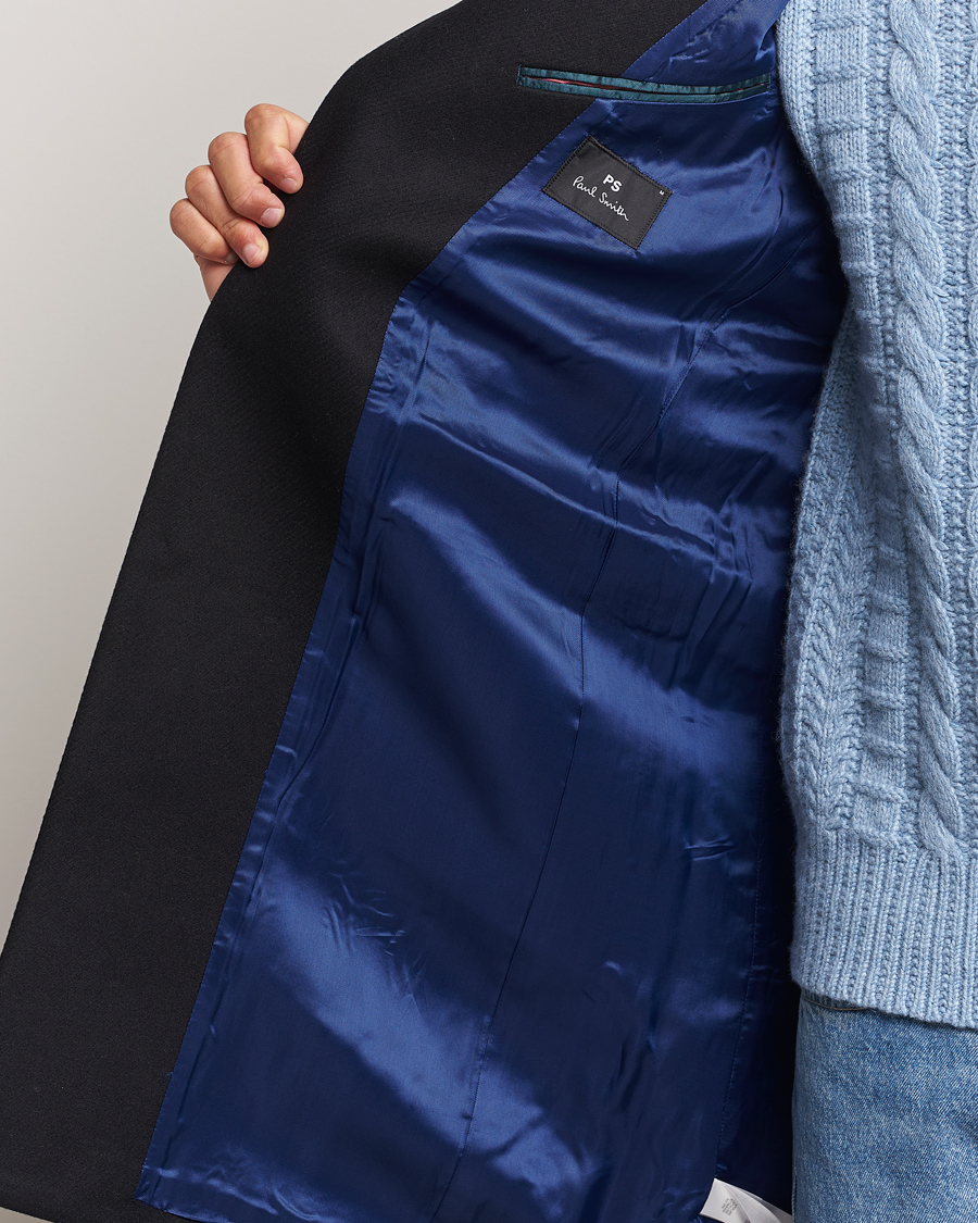 Herre | Jakker | PS Paul Smith | Wool Coat Black