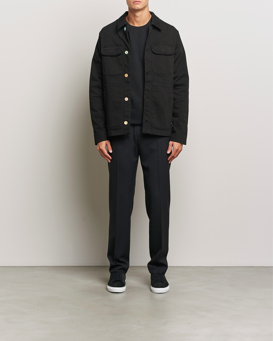 Herre | Skjorter | PS Paul Smith | 4 Pocket Overshirt Black