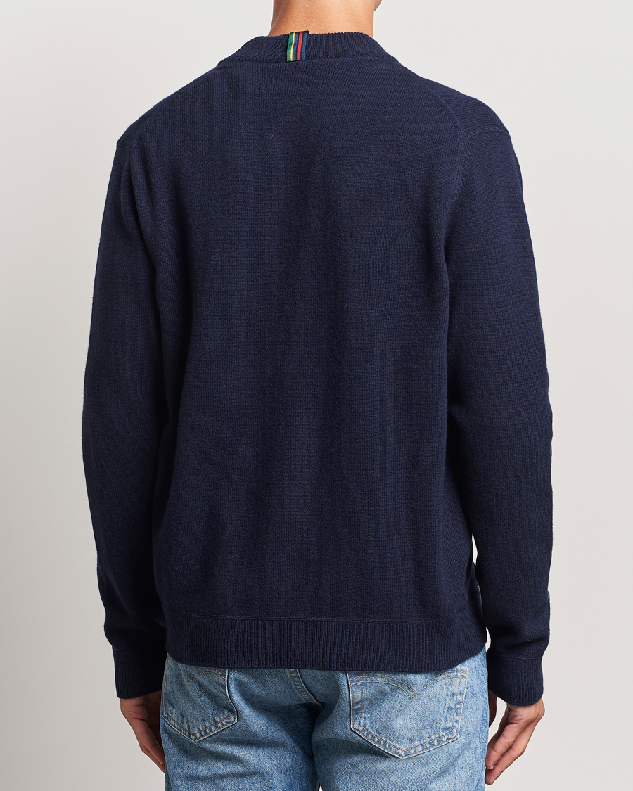 Herre | Trøjer | PS Paul Smith | Merino Wool Cardigan Navy