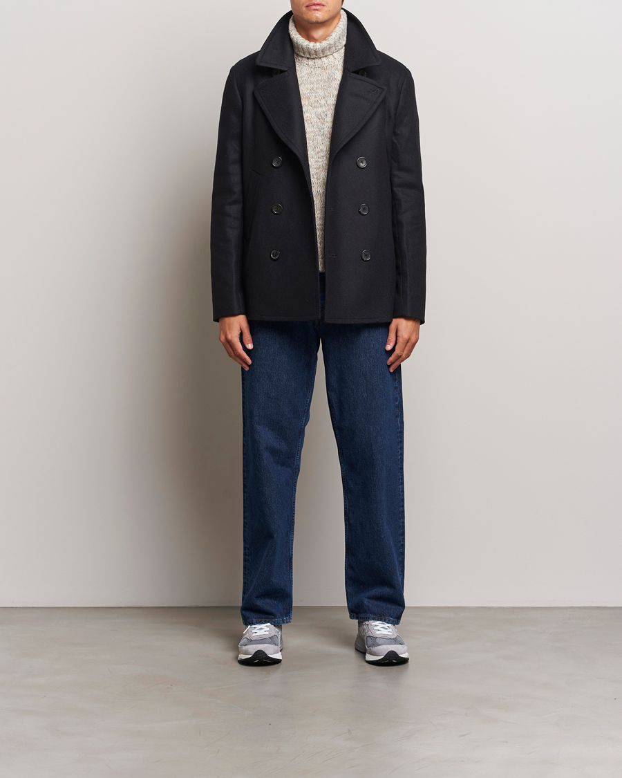 Herre | Jakker | PS Paul Smith | Wool Peacoat Black