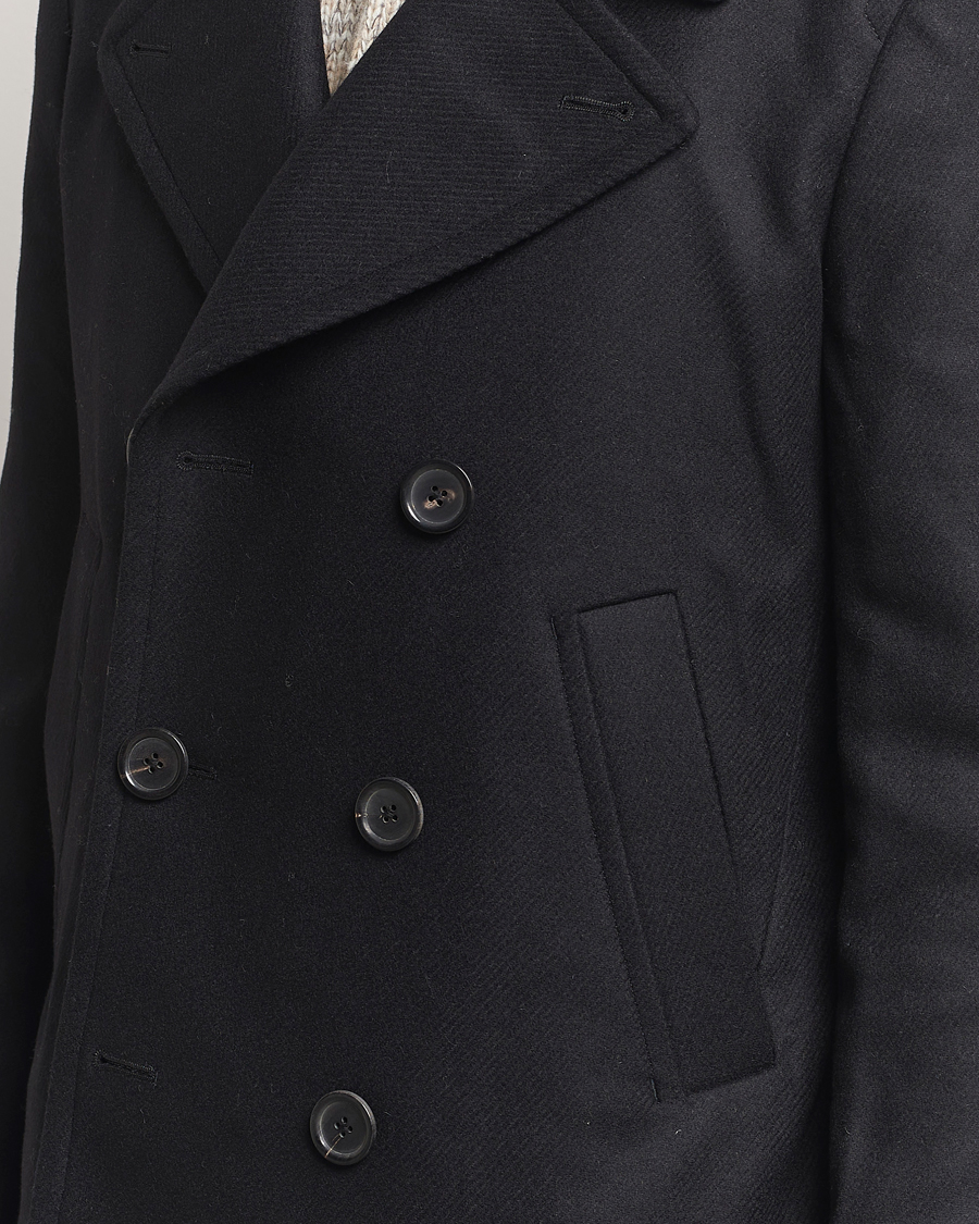 Herre | Jakker | PS Paul Smith | Wool Peacoat Black