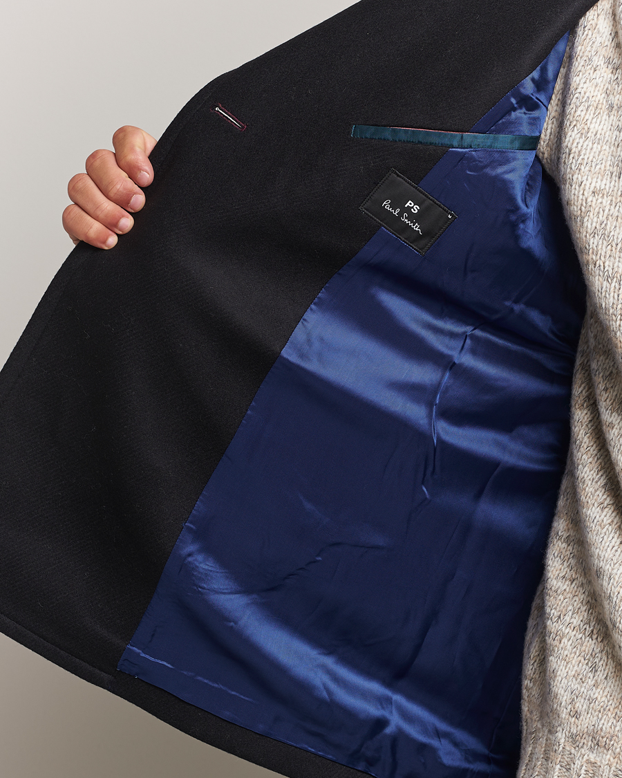 Herre | Jakker | PS Paul Smith | Wool Peacoat Black