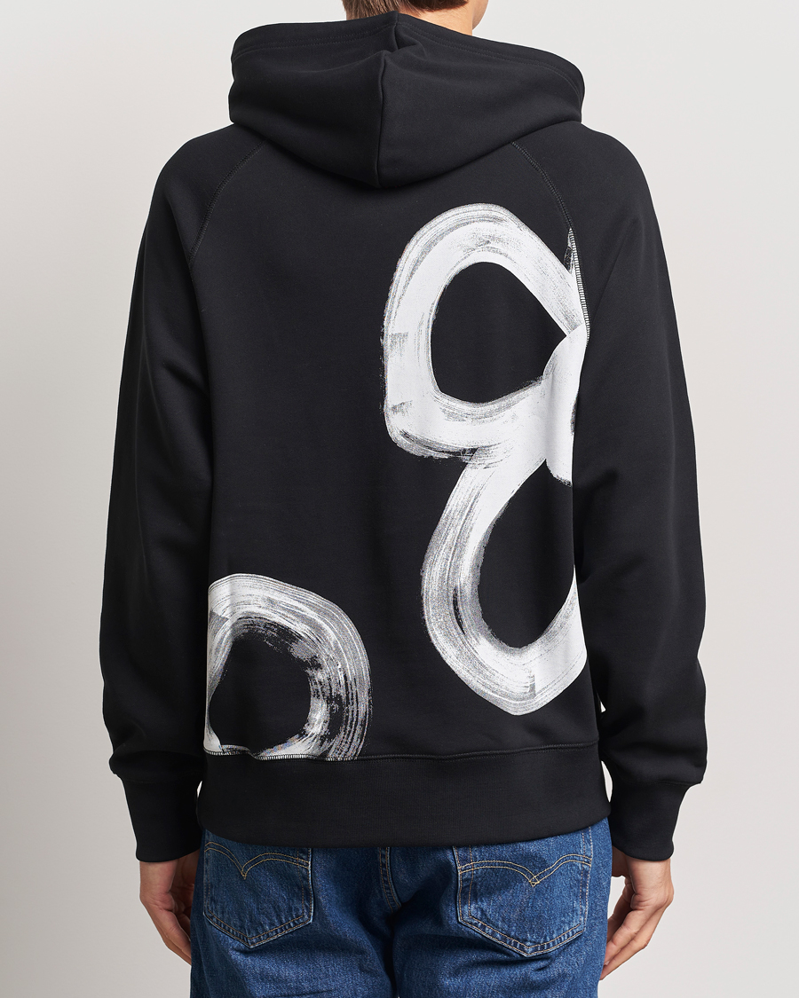 Herre | Trøjer | PS Paul Smith | Happy Flower Hoodie Black