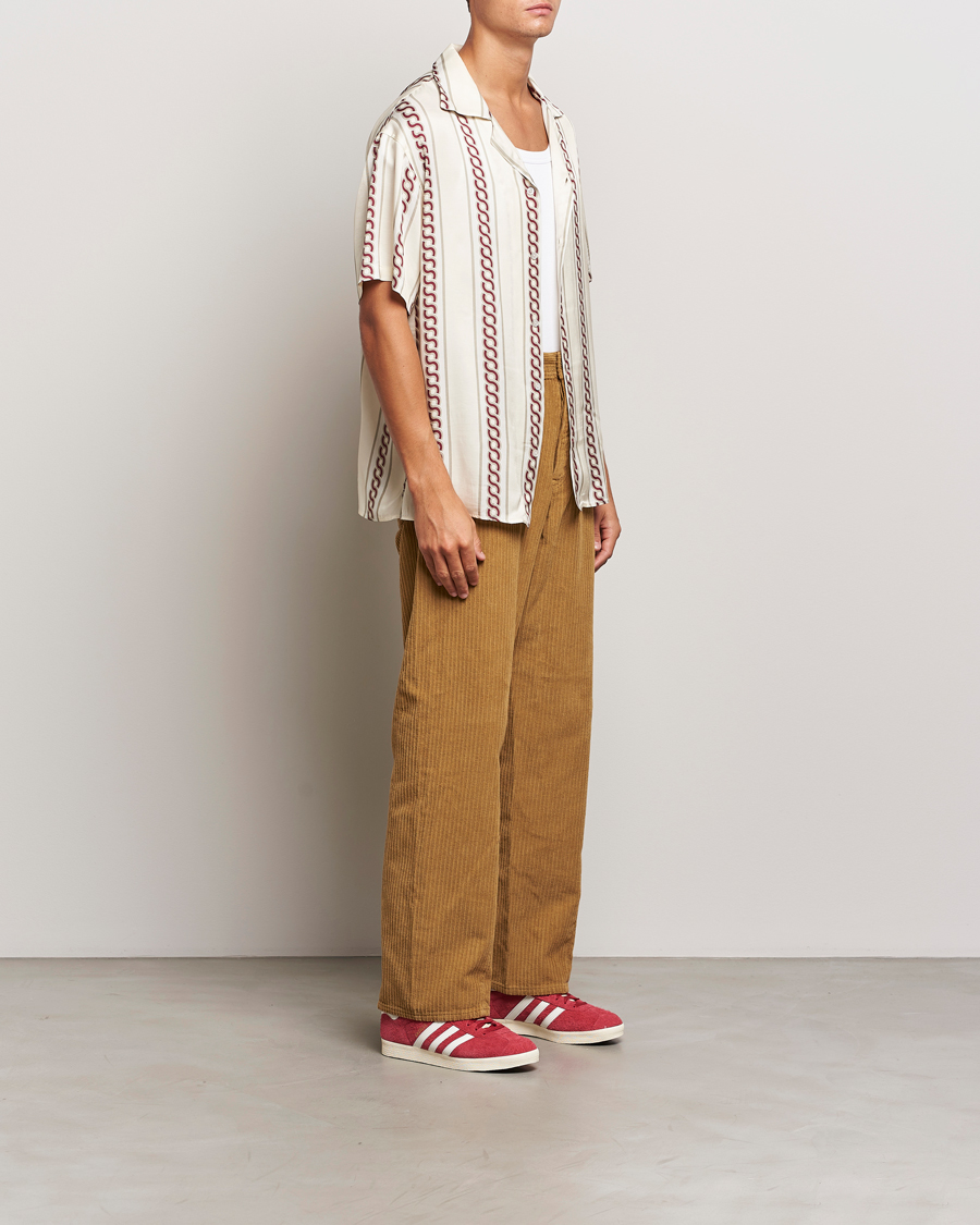 Herre | Skjorter | Drôle de Monsieur | Link Cuban Shirt Ecru