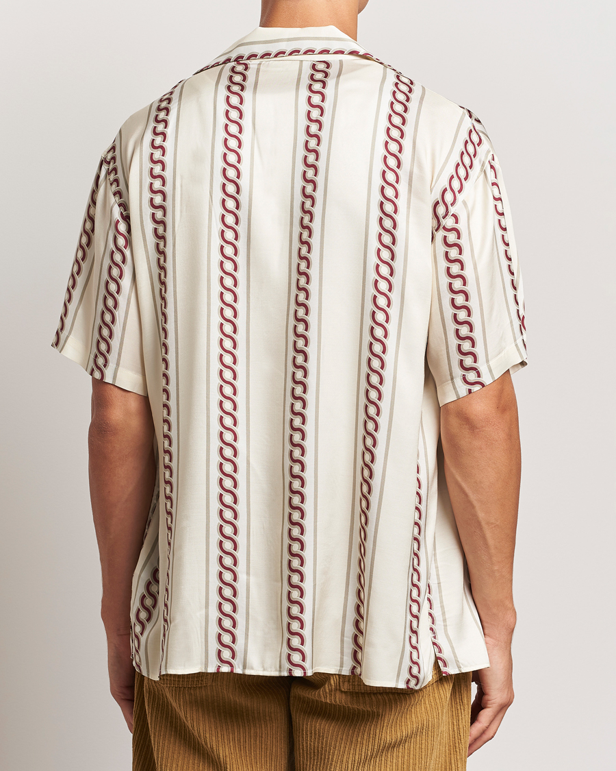 Herre | Skjorter | Drôle de Monsieur | Link Cuban Shirt Ecru