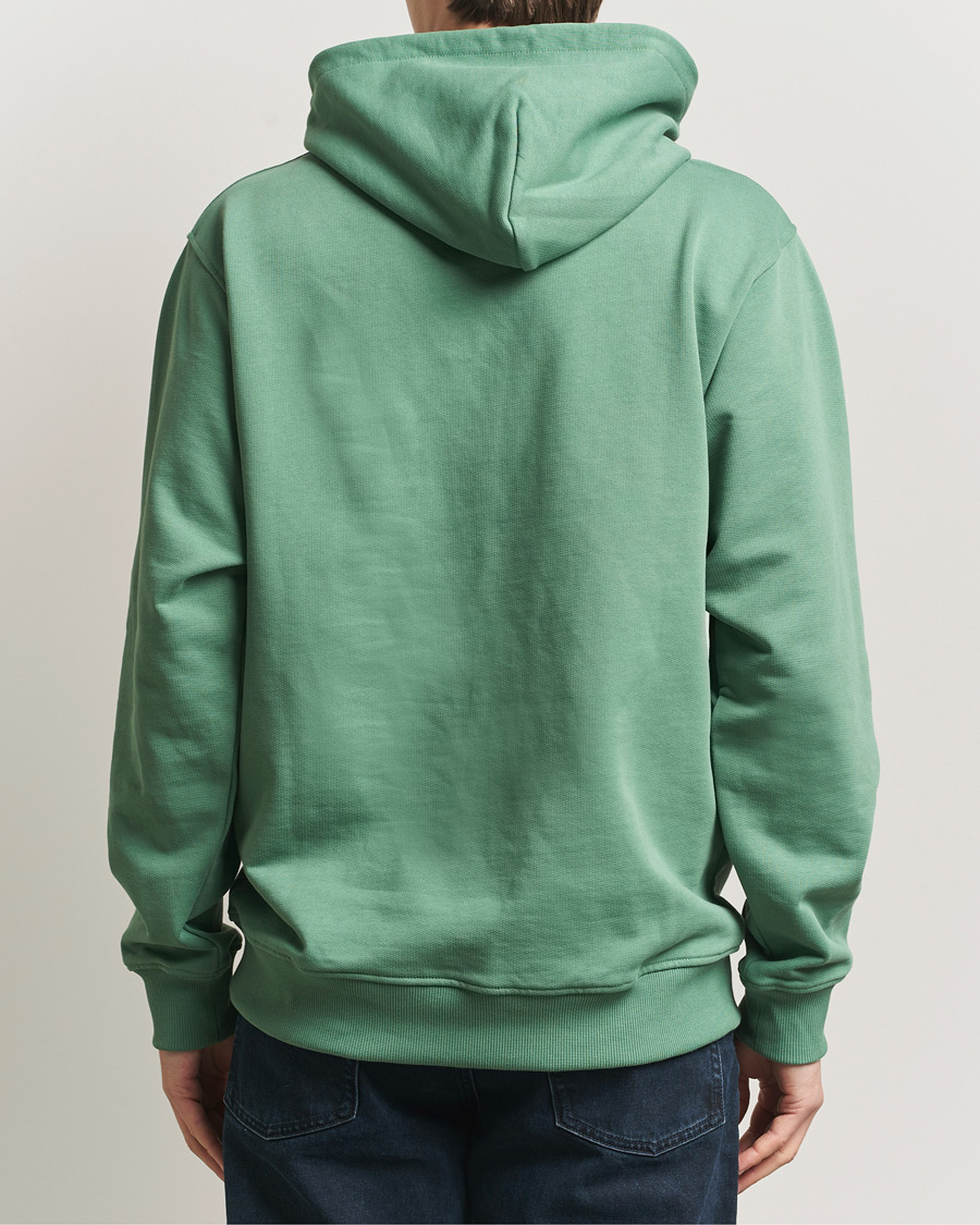 Herre | Trøjer | Drôle de Monsieur | Classic Slogan Hoodie Water Green
