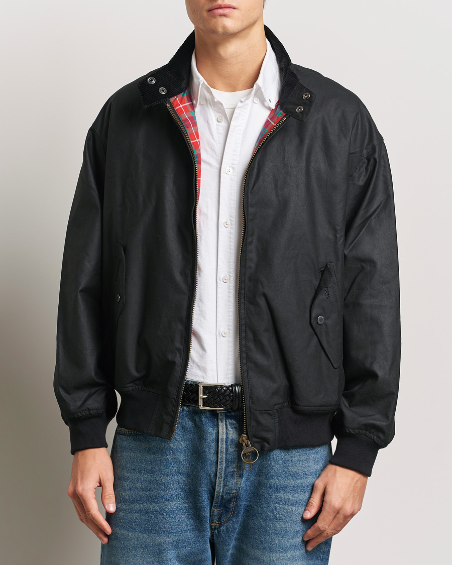 Herre | Jakker | Baracuta | x Barbour Wax Jacket Black
