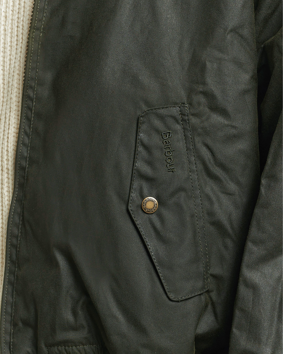 Herre | Jakker | Baracuta | x Barbour Wax Jacket Olive