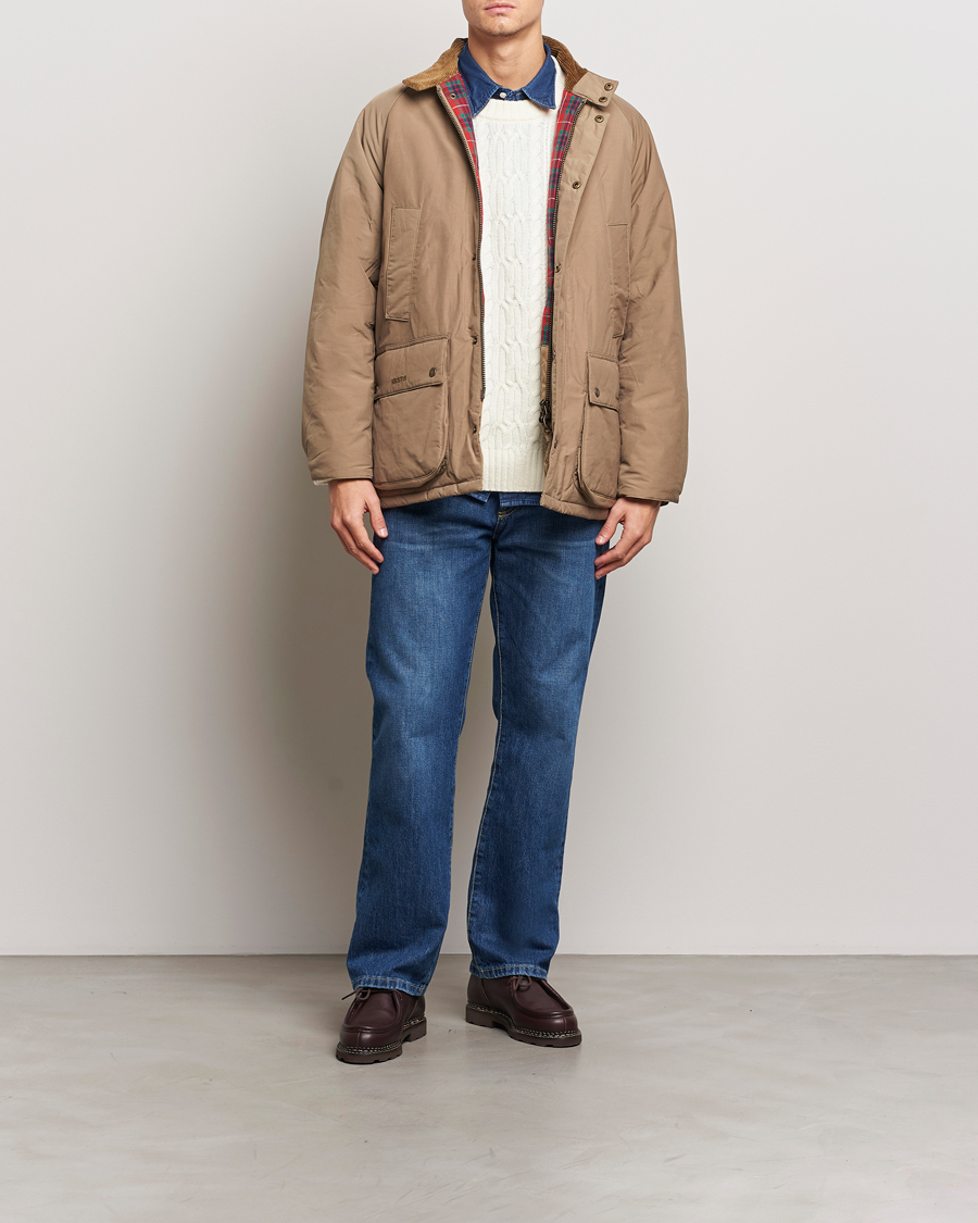 Herre | Jakker | Baracuta | x Barbour Bedale Cloth Jacket Tan