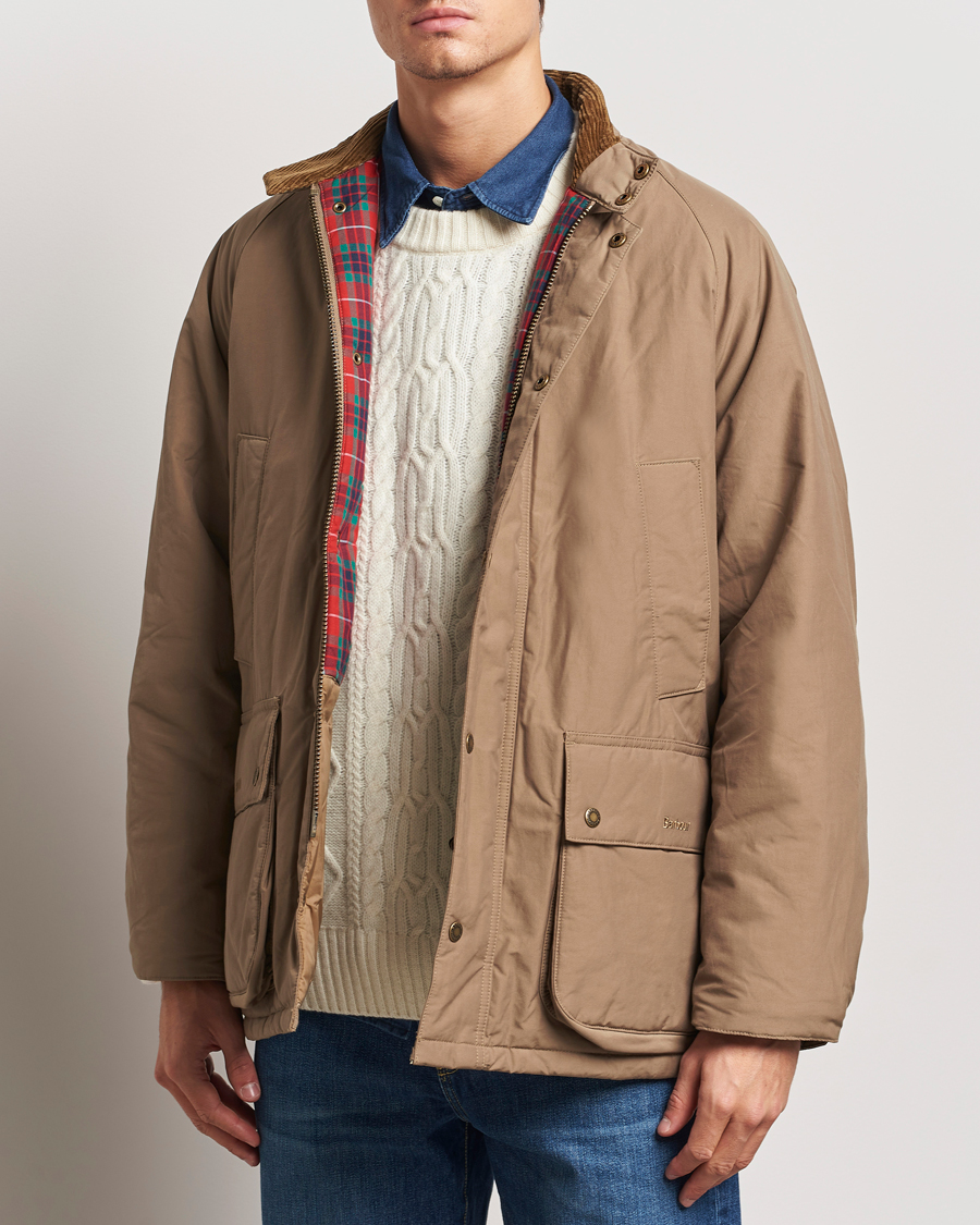 Herre | Jakker | Baracuta | x Barbour Bedale Cloth Jacket Tan