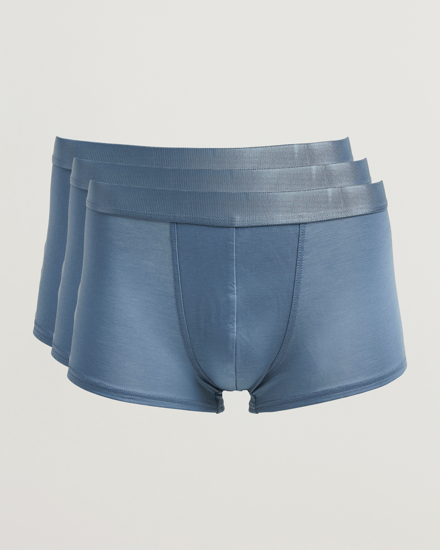 Herre | Undertøj | CDLP | 3-Pack Boxer Trunk Steel Blue