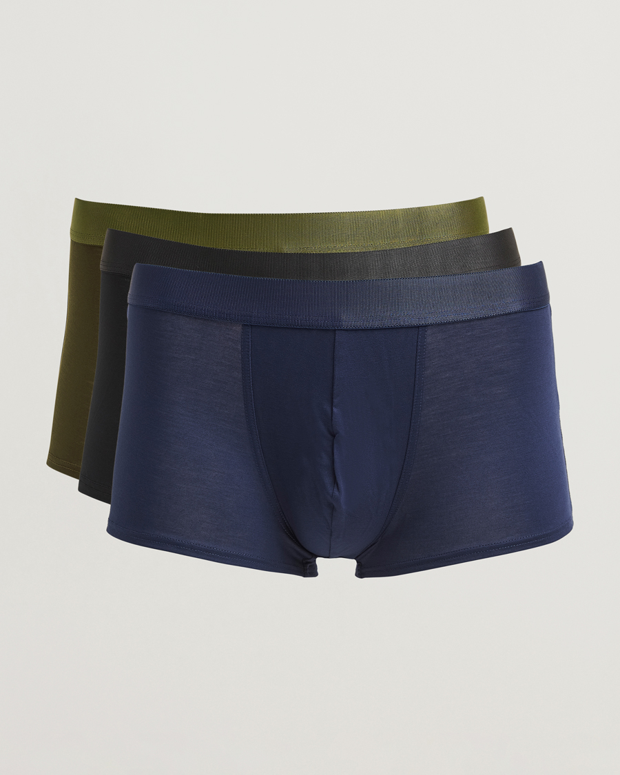 Herre | Undertøj | CDLP | 3-Pack Boxer Trunk Black/Navy/Olive