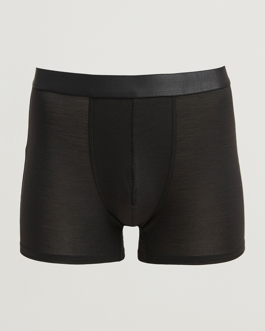 Herre | Undertøj | CDLP | Wool Boxer Brief Black