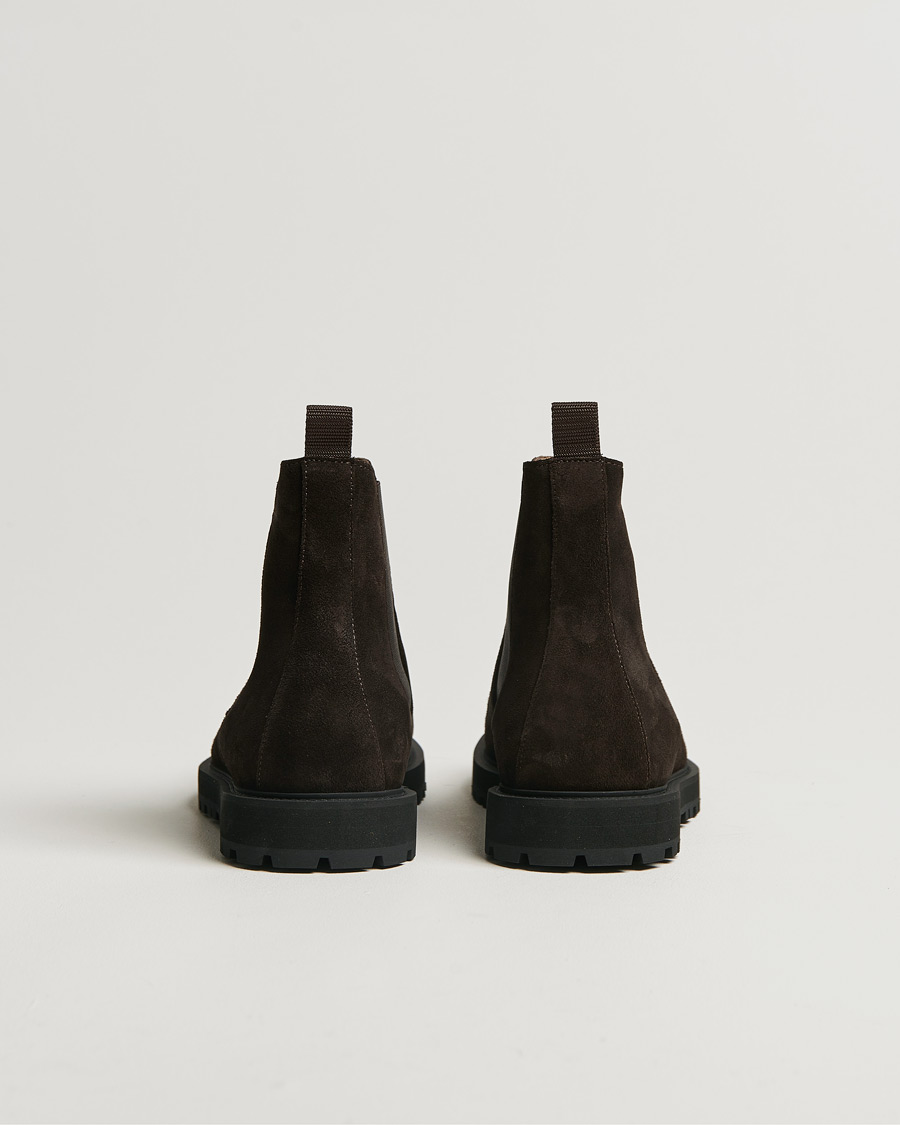 Herre | CQP Crest Suede Chelsea Boot Dark Brown | CQP | Crest Suede Chelsea Boot Dark Brown