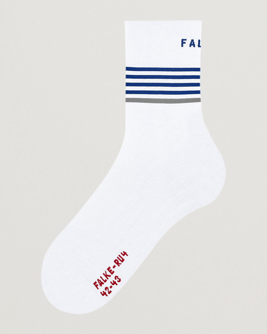 Herre | Undertøj | Falke Sport | RU4 Endurance Reflect Running Socks White