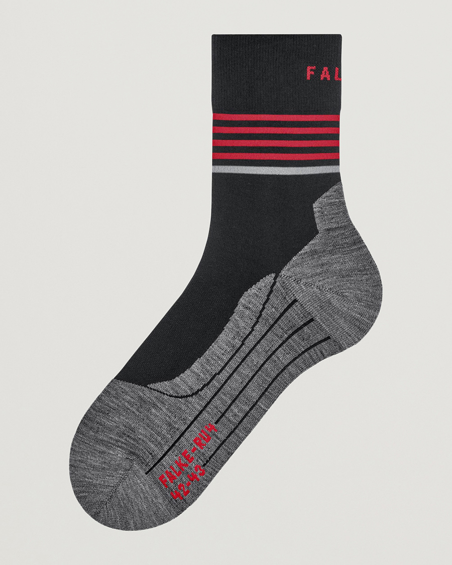 Herre | Undertøj | Falke Sport | RU4 Endurance Reflect Running Socks Black