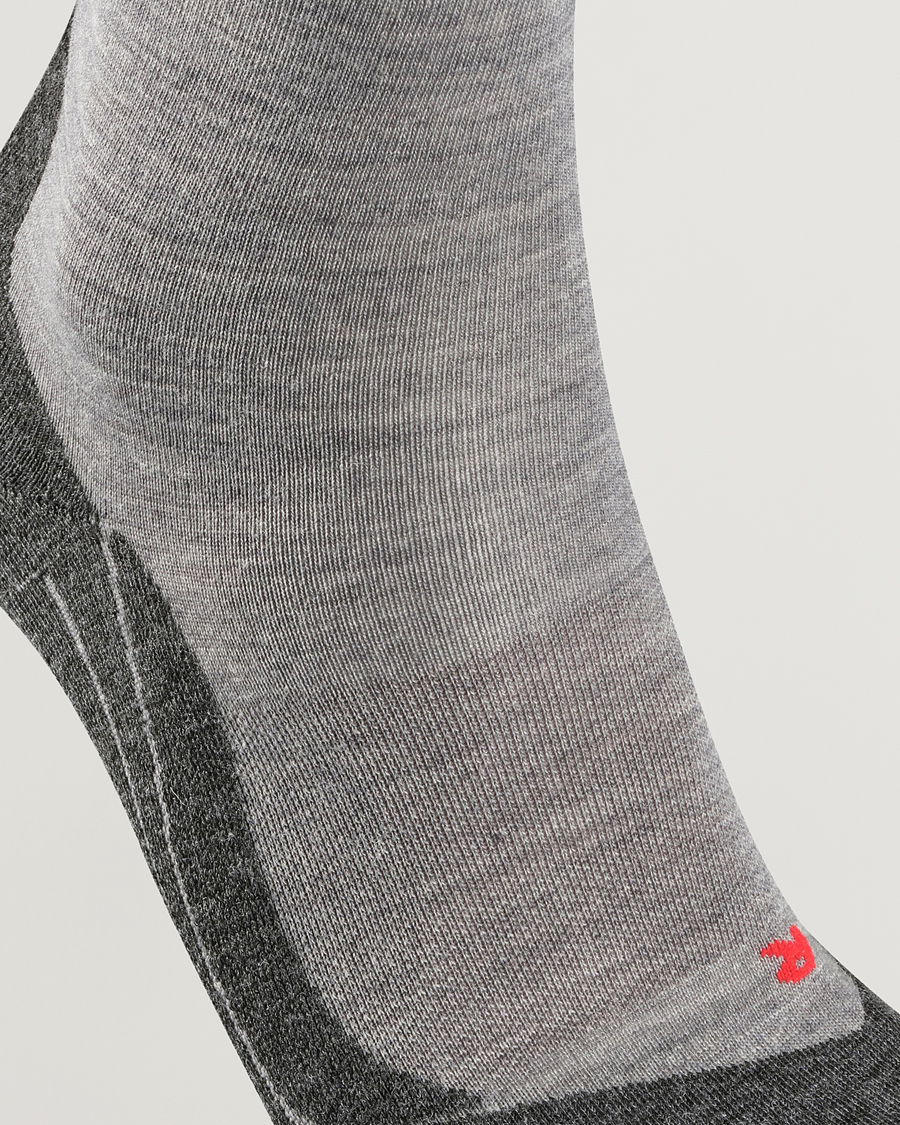 Herre | Undertøj | Falke Sport | RU4 Endurance Wool Running Socks Light Grey Mel