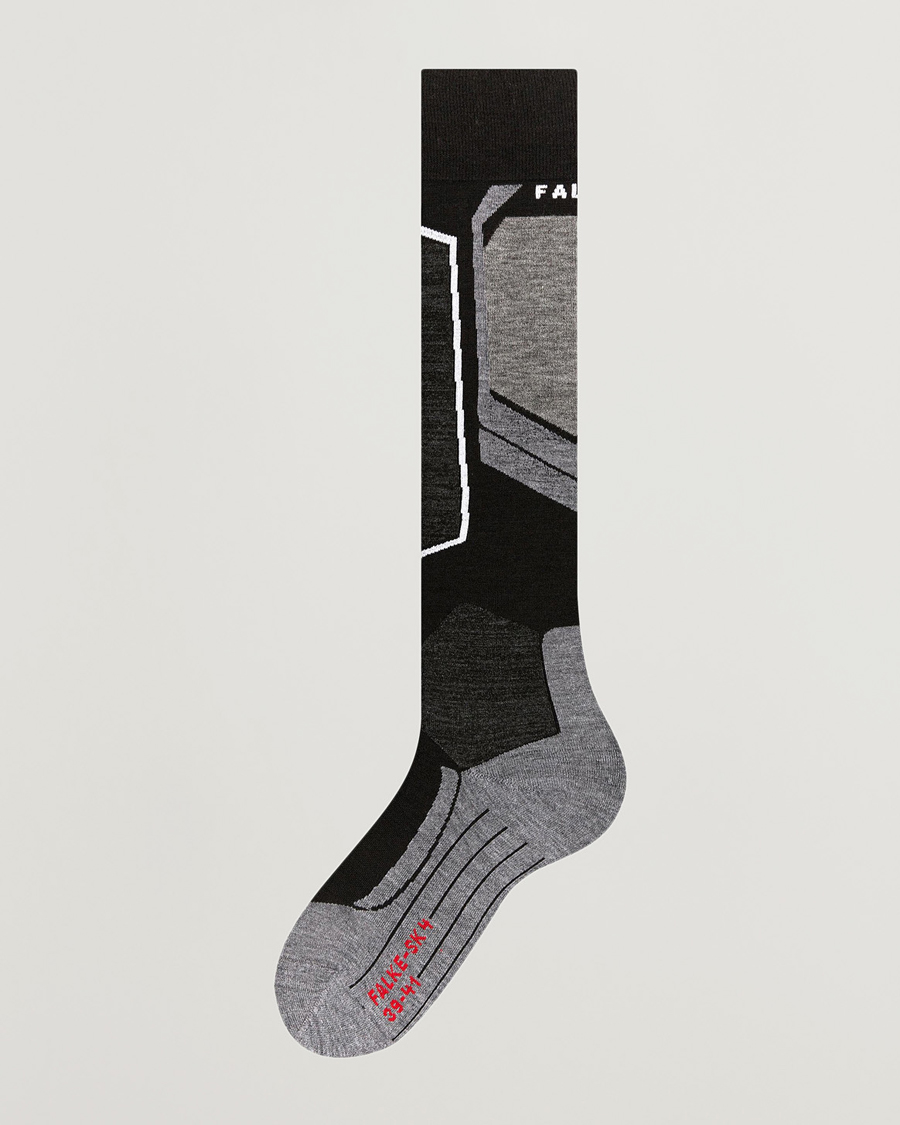 Herre | Undertøj | Falke Sport | SK4 Advanced Skiing Knee High Socks Black Mix