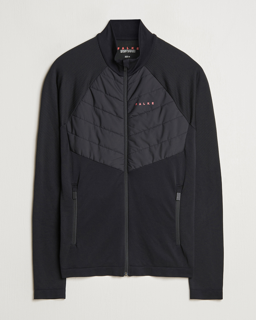 Herre | Trøjer | Falke Sport | Running Jacket Black