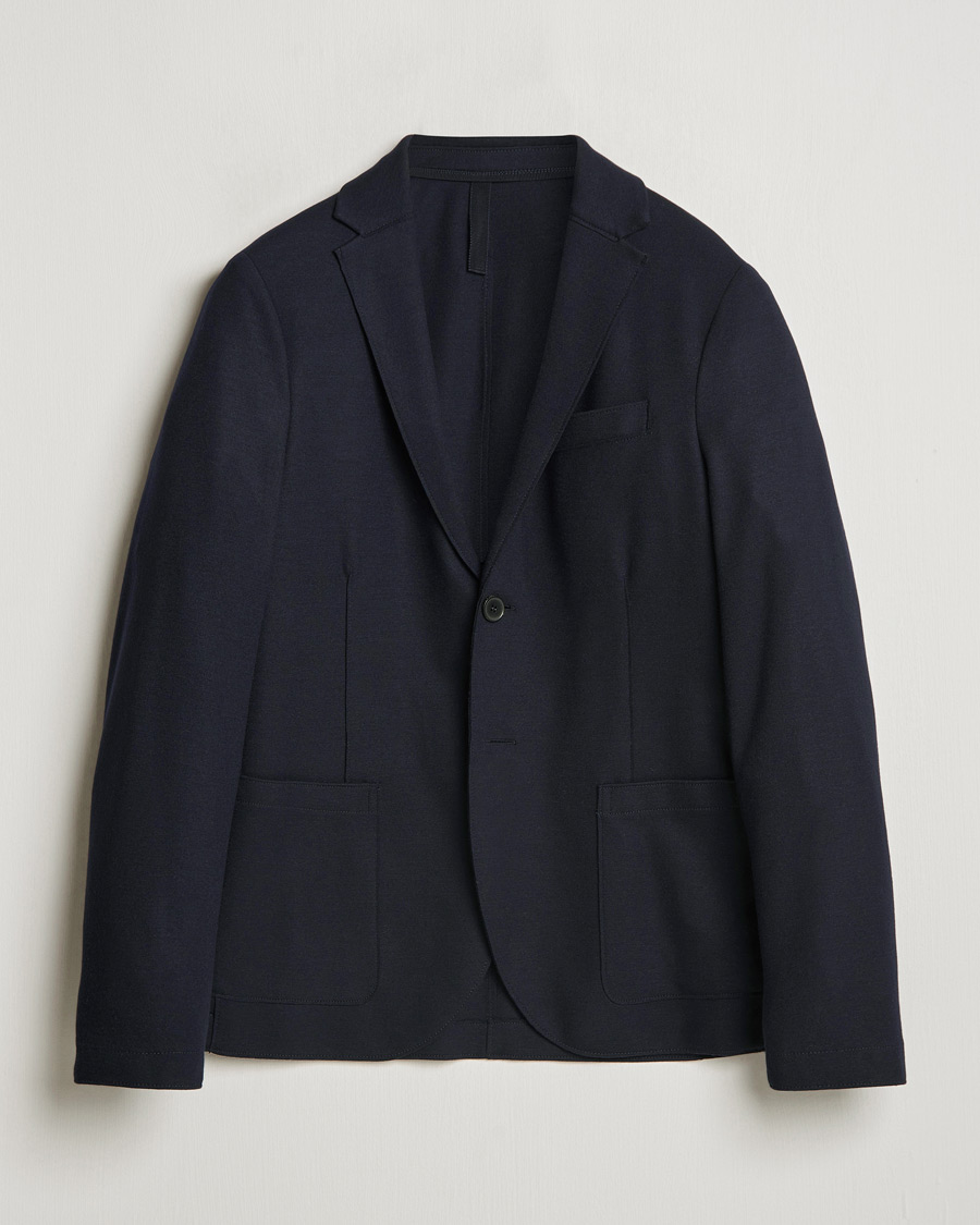 Herre | Blazere & jakker | Harris Wharf London | Two Button Superfine Merino Blazer Navy