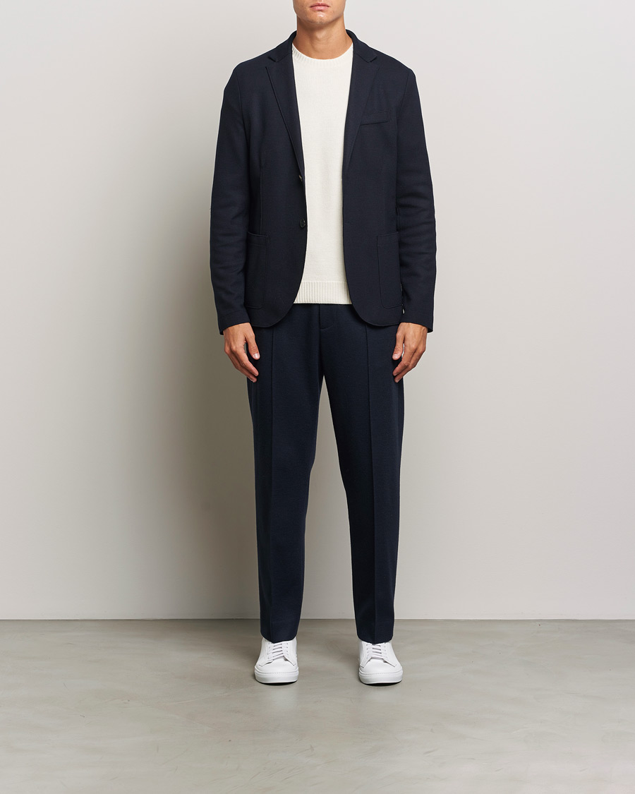 Herre | Blazere & jakker | Harris Wharf London | Two Button Superfine Merino Blazer Navy