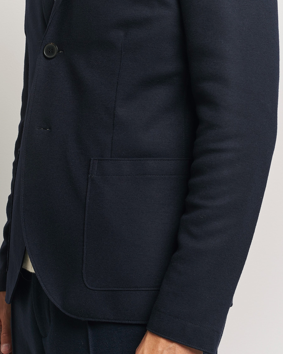 Herre | Blazere & jakker | Harris Wharf London | Two Button Superfine Merino Blazer Navy