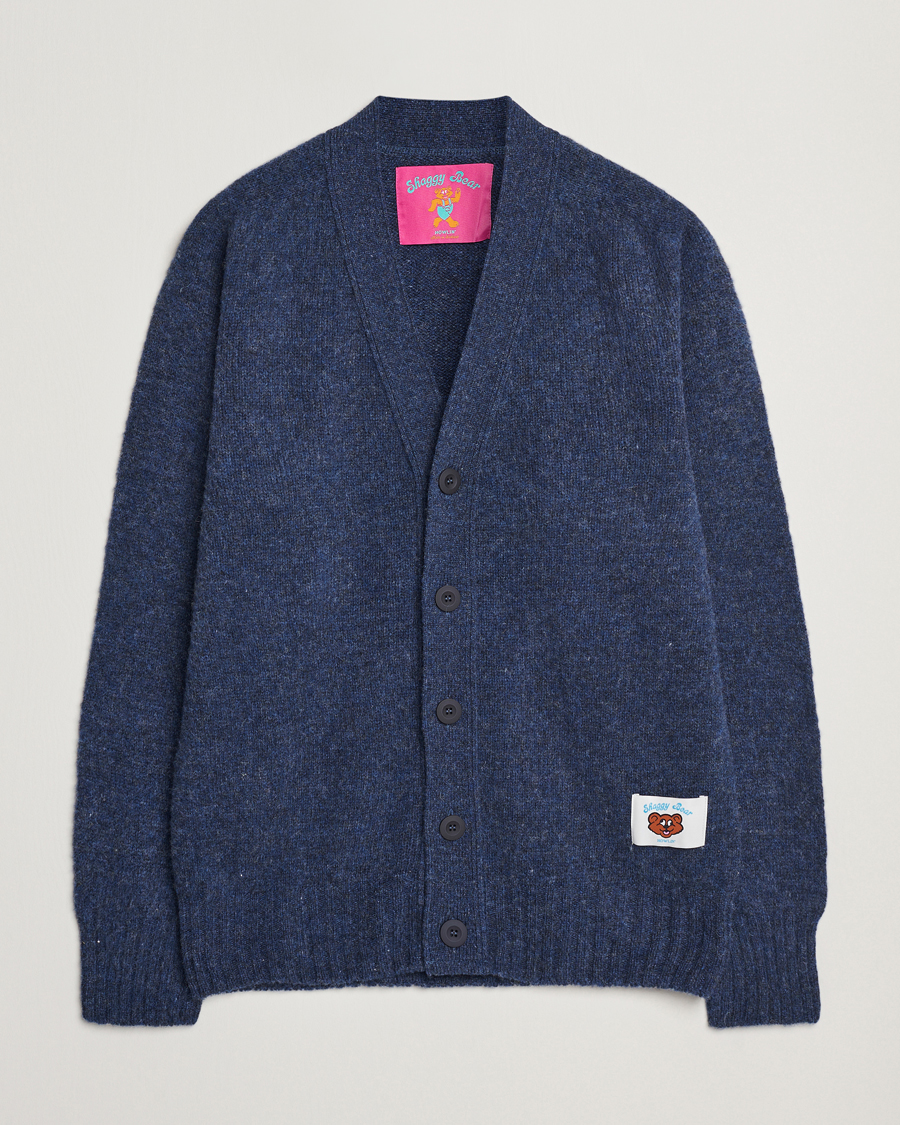 Herre | Trøjer | Howlin' | Shaggy Bear Cardigan Denim