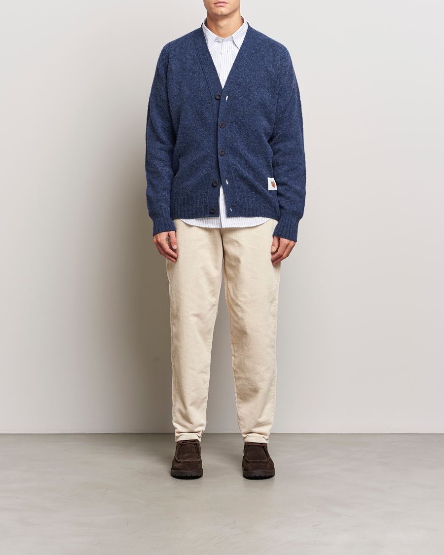 Herre | Trøjer | Howlin' | Shaggy Bear Cardigan Denim