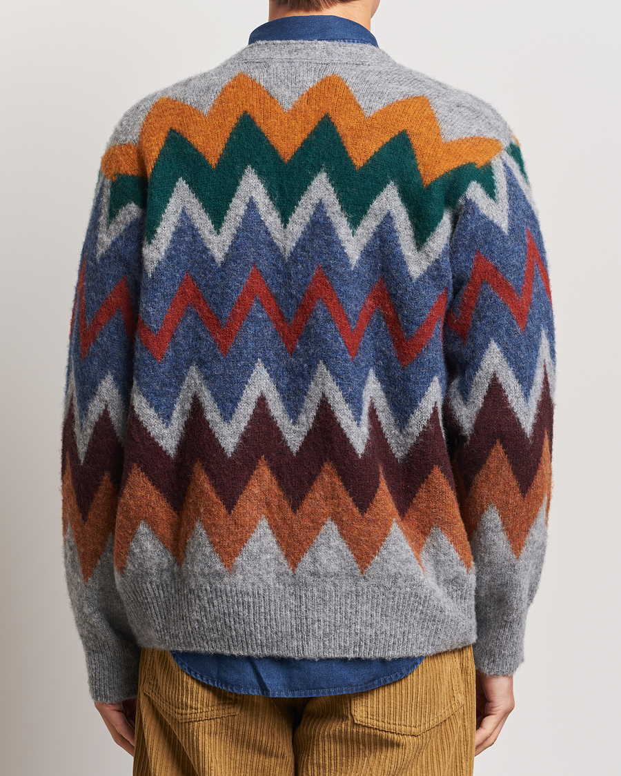Herre | Trøjer | Howlin' | Brushed Wool Cardigan Med Grey