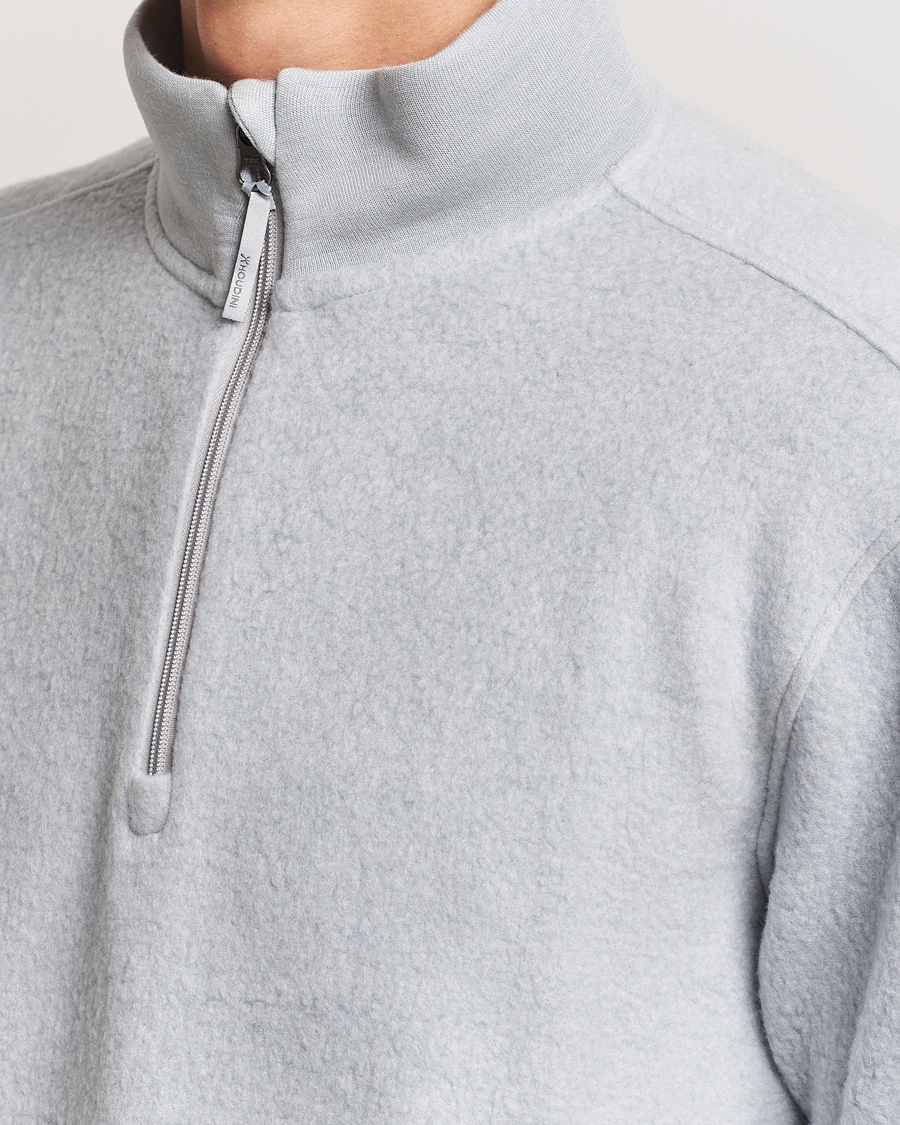 Herre | Trøjer | Houdini | Alto Wool/Tencel Half Zip Cloudy Grey